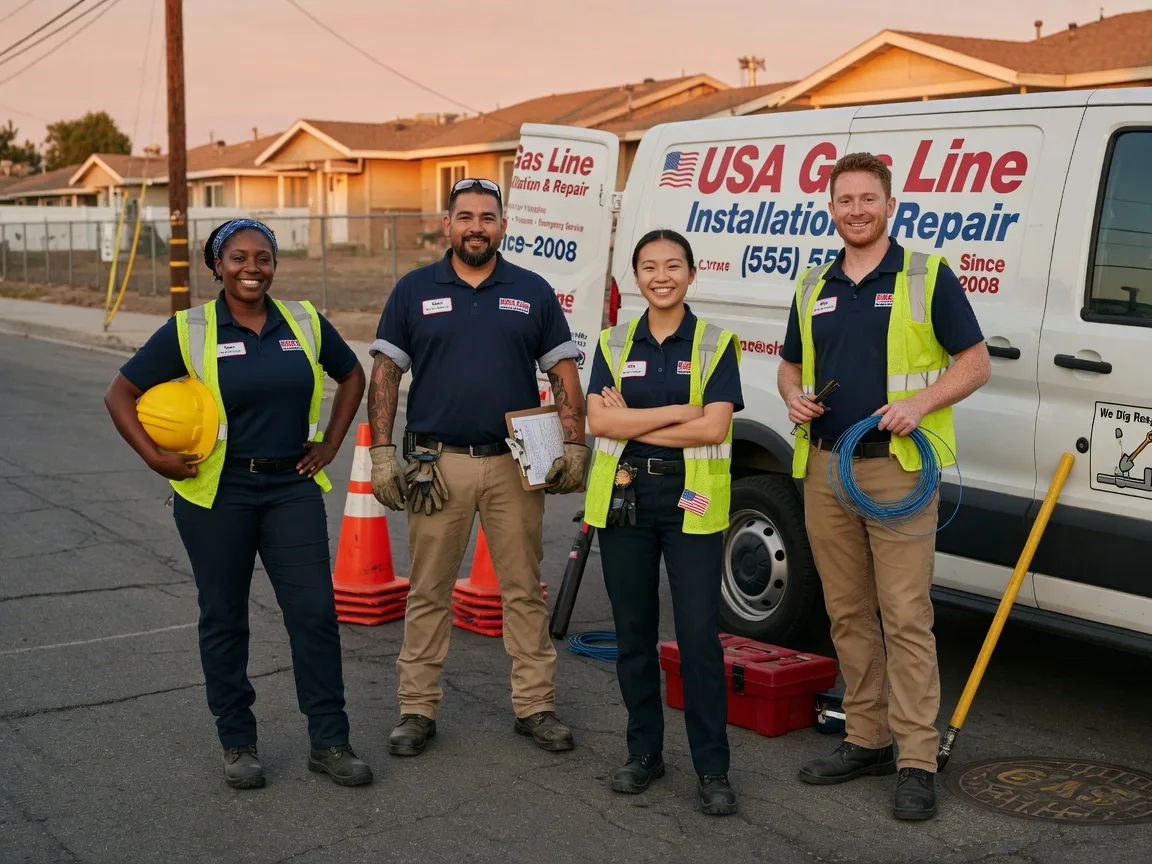 Gas Line Installation company in Milan, TN